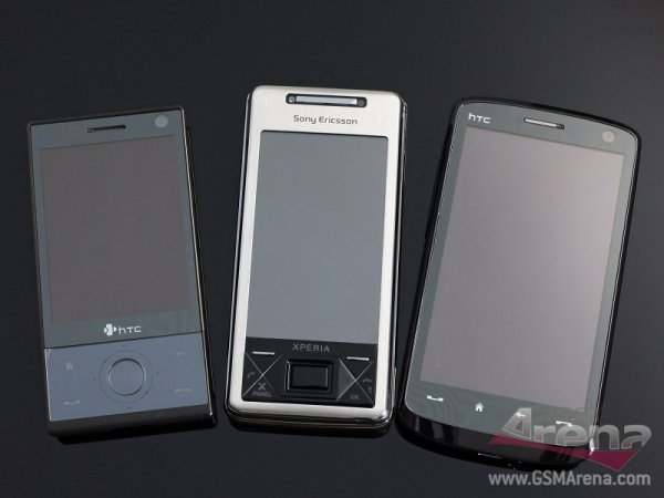 Sony Ericsson XPERIA X1, HTC Touch Diamond, Touch HD