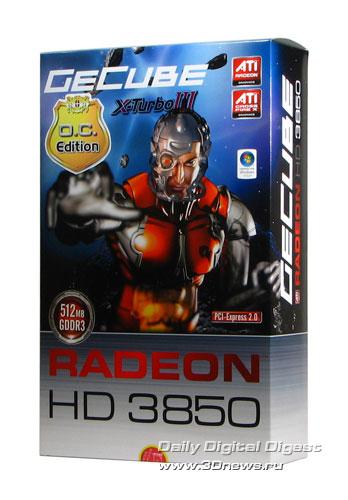 Упаковка GeCube HD3850
