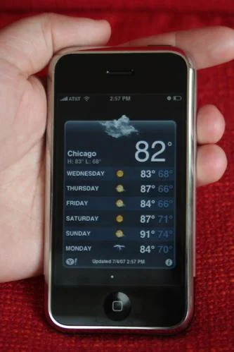Обзор мобильного телефона Apple iPhone.