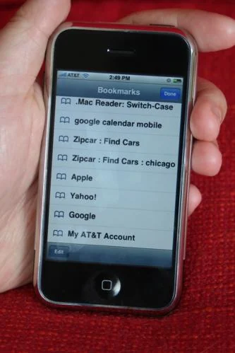 Обзор мобильного телефона Apple iPhone.