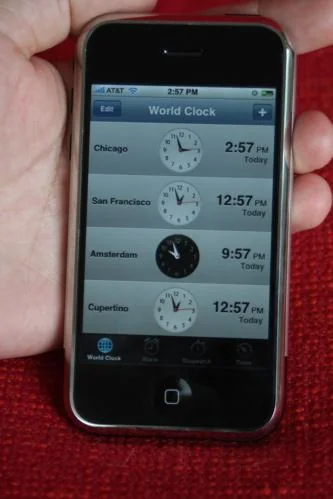Обзор мобильного телефона Apple iPhone.