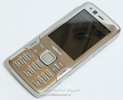 Nokia N82. Вид спереди