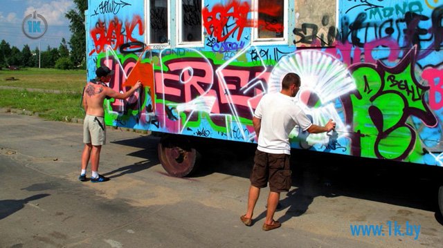 Фото отчет с граффити фестиваля STREET INSTINCT (Часть вторая, 19 июля)
