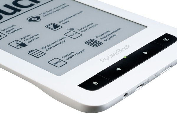 E-Ink-ридер с поддержкой «мультитач»: PocketBook Touch