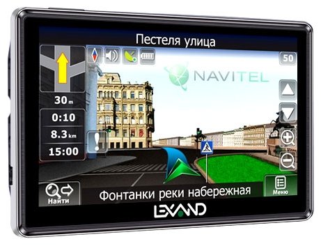 Lexand STR-5350 HD+:  5-дюймовый GPS-навигатор с качественным экраном и «пробками»